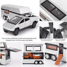 Load image into Gallery viewer, Alloy Cybertruck Pickup and RV Model