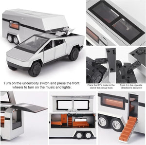 Alloy Cybertruck Pickup and RV Model