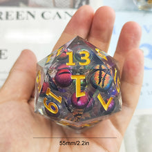 Load image into Gallery viewer, Eye Liquid Core Dice Set