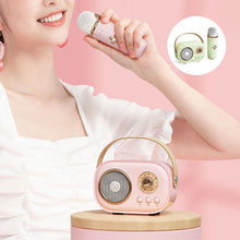 Load image into Gallery viewer, Mini Karaoke Machine With Wireless Microphone