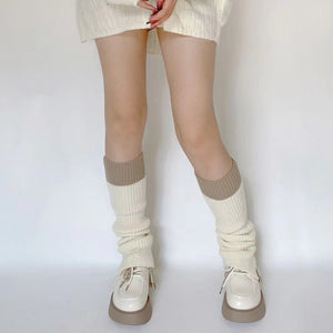 Fashion Knit Warm Long Socks