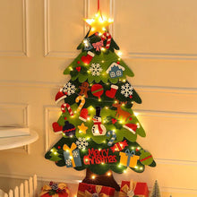 Load image into Gallery viewer, Felt Christmas Tree with Detachable Ornaments