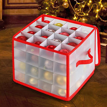 Load image into Gallery viewer, Christmas  Bauble Storage Box with Compartments