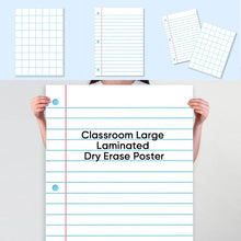 Load image into Gallery viewer, Large Laminated Dry Erase Posters