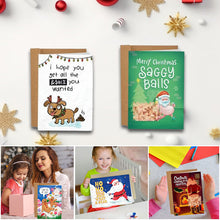 Load image into Gallery viewer, 9 verste julehilsenskort noensinne Bundle Box Set