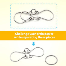 Load image into Gallery viewer, 24-Piece Metal Wire Puzzle Set