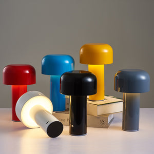 LED Creative Mushroom Rechargeable Table Lamp