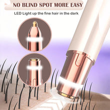 Load image into Gallery viewer, 2 in 1 Facial &amp; Eyebrow Hair Trimmer