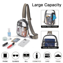 Load image into Gallery viewer, Transparent PVC Shoulder Bag