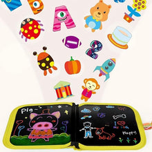 Load image into Gallery viewer, 没货Portable Erasable Doodle Pad Drawing Pad (12 Pens Included)