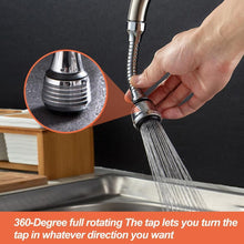 Load image into Gallery viewer, Stainless Steel Flexible Faucet Extension Sprayer