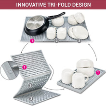 Load image into Gallery viewer, Silicone Drying Mat For Kitchen Counter