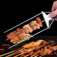 Load image into Gallery viewer, Rustfrie 3-veis grillspyd