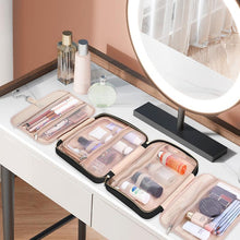 Load image into Gallery viewer, Hanging toiletry storage cosmetic bag