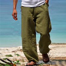 Load image into Gallery viewer, Mens Summer Beach Loose Pants