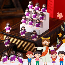 Load image into Gallery viewer, 24 stk Mini Jesus figur påskepynt