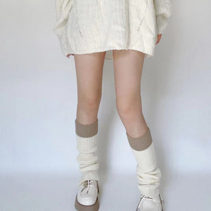Fashion Knit Warm Long Socks