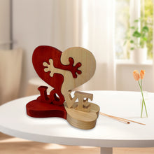 Load image into Gallery viewer, Wooden Love Hearts
