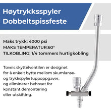 Load image into Gallery viewer, Skumkanon dobbel tilkoblingsutstyr