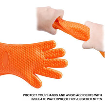 Load image into Gallery viewer, Heat-resistant Silicone Gloves