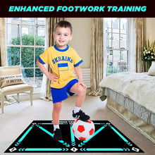 Load image into Gallery viewer, Silent Non-Slip Soccer Training Mat for All Levels