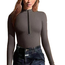 Load image into Gallery viewer, Zip-Up Bodysuit
