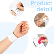 Load image into Gallery viewer, Reusable Silicone Memo Wrist Band