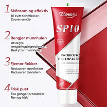 Load image into Gallery viewer, SP10 Probiotisk tannkrem