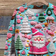 Load image into Gallery viewer, Santa Knit Pullover Sweater