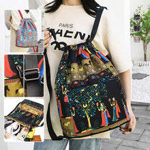 Load image into Gallery viewer, Drawstring Foldable Large Capacity Dry-wet Separation Travel Sports Backpack