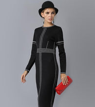Load image into Gallery viewer, Long Sleeve Knitted Dress