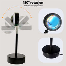 Load image into Gallery viewer, RGB solnedgangsprojeksjonslampe