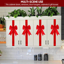 Load image into Gallery viewer, Christmas Door Bow Ribbon Decoration