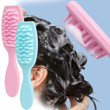 Load image into Gallery viewer, Silicone Scalp Massage Comb With Long Handle