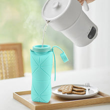 Load image into Gallery viewer, Silicone Foldable Water Bottle