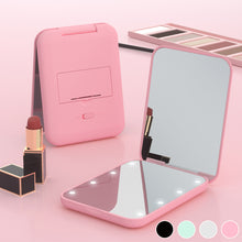 Load image into Gallery viewer, Mini LED Magnification Pocket Mirror