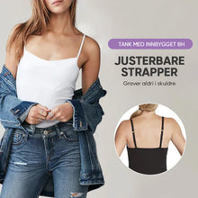 Load image into Gallery viewer, Tanktop med innebygd BH