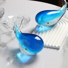 Load image into Gallery viewer, Fascinating Luminous Whale Glass Crafts