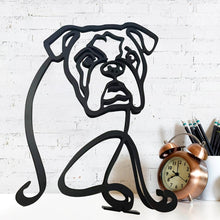 Load image into Gallery viewer, Hundeminimalistisk kunstskulptur