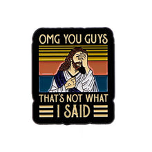 Load image into Gallery viewer, Interesting Jesus Brooch