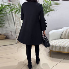 Load image into Gallery viewer, Knee-Length Dress With Long Sleeves