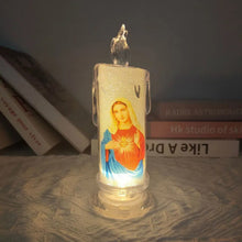 Load image into Gallery viewer, LED prayer flameless candles