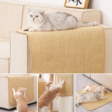 Load image into Gallery viewer, Natural Sisal Cat Scratcher Mat