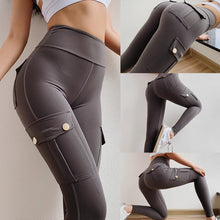 Load image into Gallery viewer, Pocket Design Butt Lifting Active Leggings