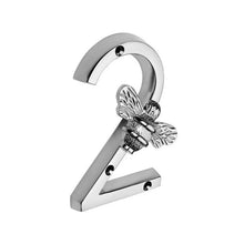 Load image into Gallery viewer, Bee House Number Sign