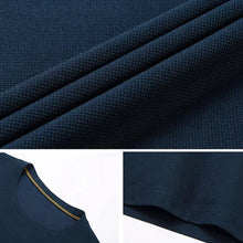 Load image into Gallery viewer, Waffle Woven Ice Silk Breathable T-shirt