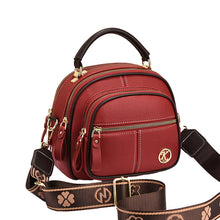 Load image into Gallery viewer, Adjustable Wide Shoulder Strap Leather Bag