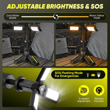 Load image into Gallery viewer, Telescopic Camping Lights with Stand