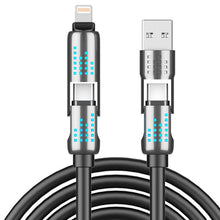 Load image into Gallery viewer, 240W 4-i-1 USB-C hurtigladekabel