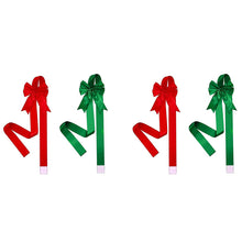Load image into Gallery viewer, Christmas Door Bow Ribbon Decoration